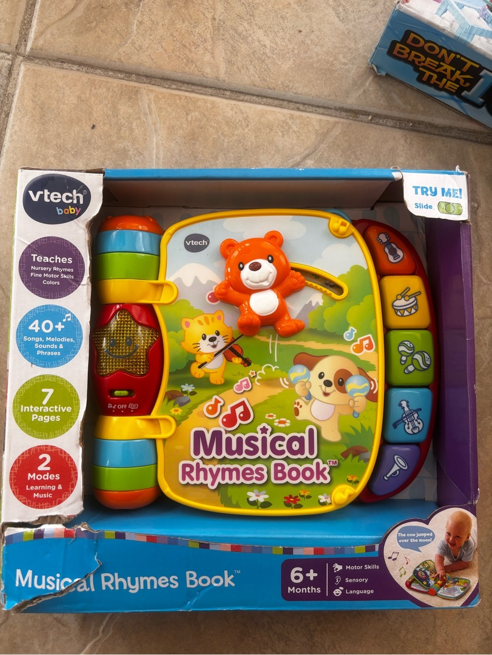 Musical Rhymes Book - Multi-Color Interactive Kids Toy